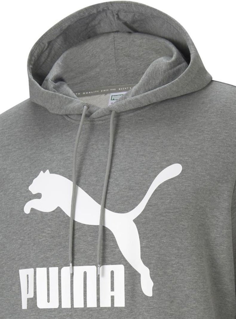 Polerón Classics Logo Hoodie Tr Gris-2