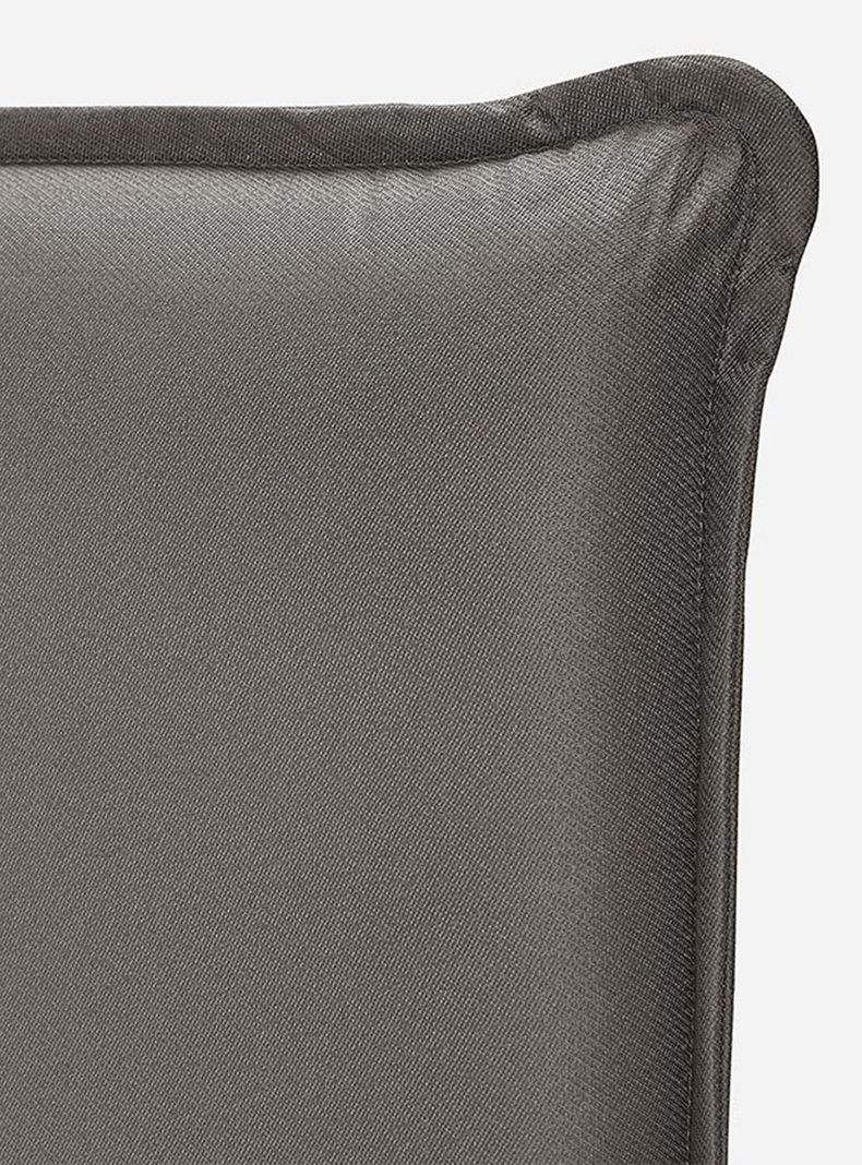 Cama Europea Tempo King Base Dividida + Respaldo + Veladores Maurice Gris-4
