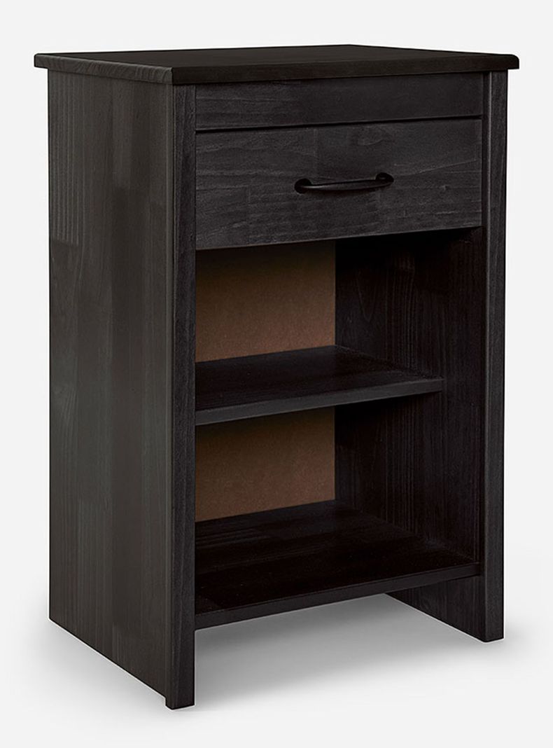 Cama Europea Tempo King Base Dividida + Respaldo + Veladores Maurice Gris-2