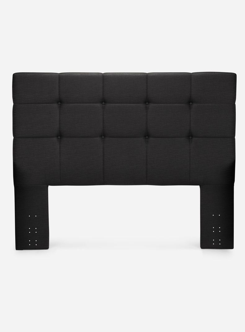 Cama Europea Indie King + Respaldo Issey G-2