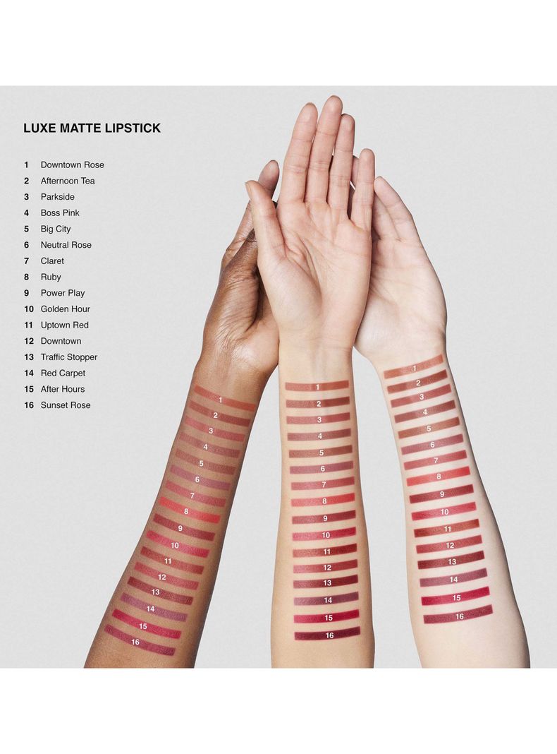 Labial Bobbi Brown Luxe Matte Lipstick Boss Pink 3.5g-5