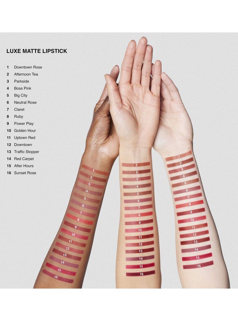 Labial Bobbi Brown Luxe Matte Lipstick Power Play 3.5g-5