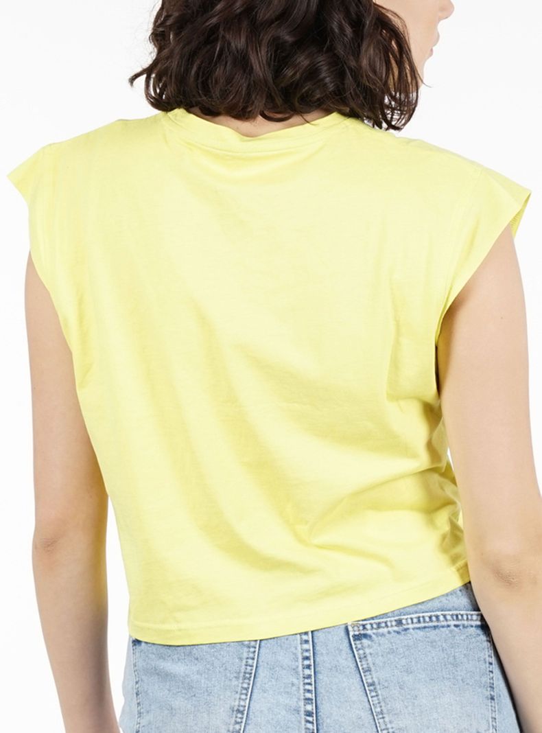 Polera Manga Corta Edgy Print Palma-1