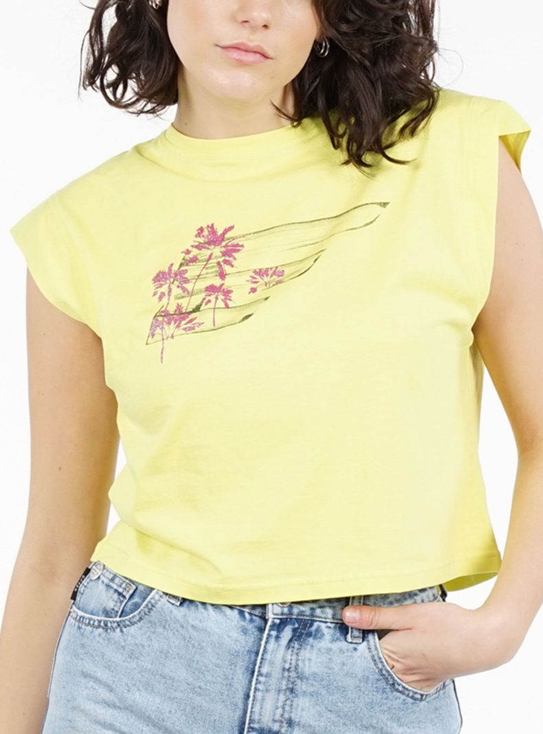 Polera Manga Corta Edgy Print Palma-0