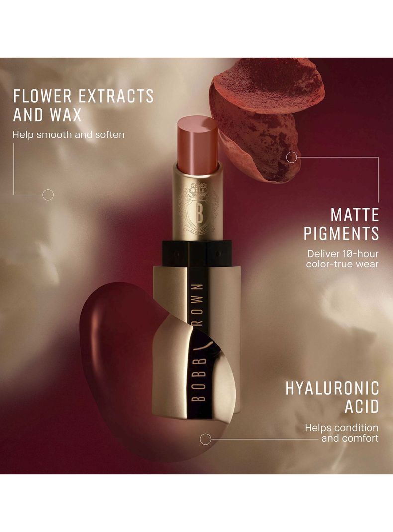 Labial Bobbi Brown Luxe Matte Lipstick Red Carpet 3.5g-4