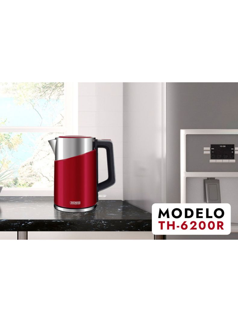 Hervidor 1.7 Litros TH6200R Rojo-7