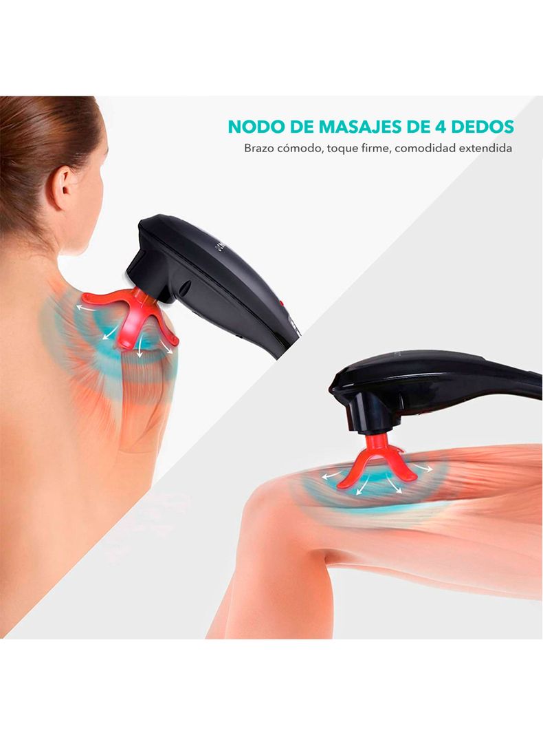 Masajeador Recargable De Percusión Cuerpo Entero MGPC-5610 Naipo-2