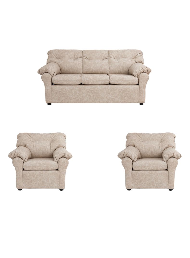 Juego Living 311 Cuero Auris
