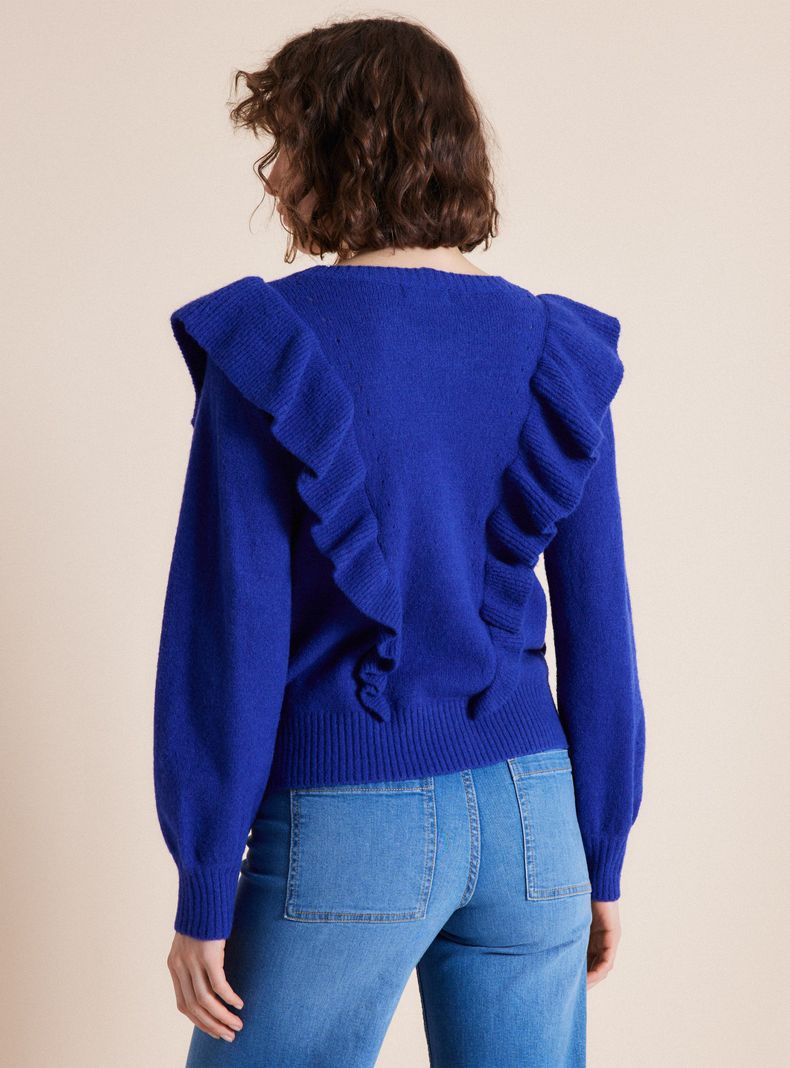Sweater Vuelos Frontales Con Lana-1