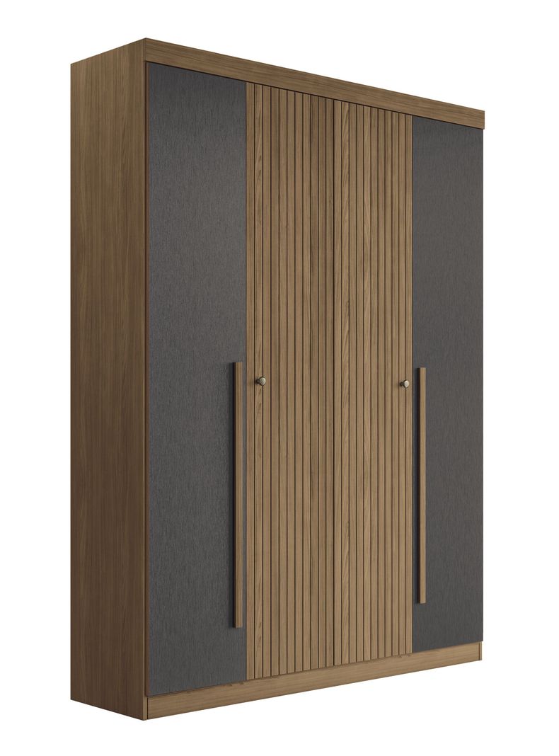 Clóset Buriti 4 Puertas 2 Cajones
