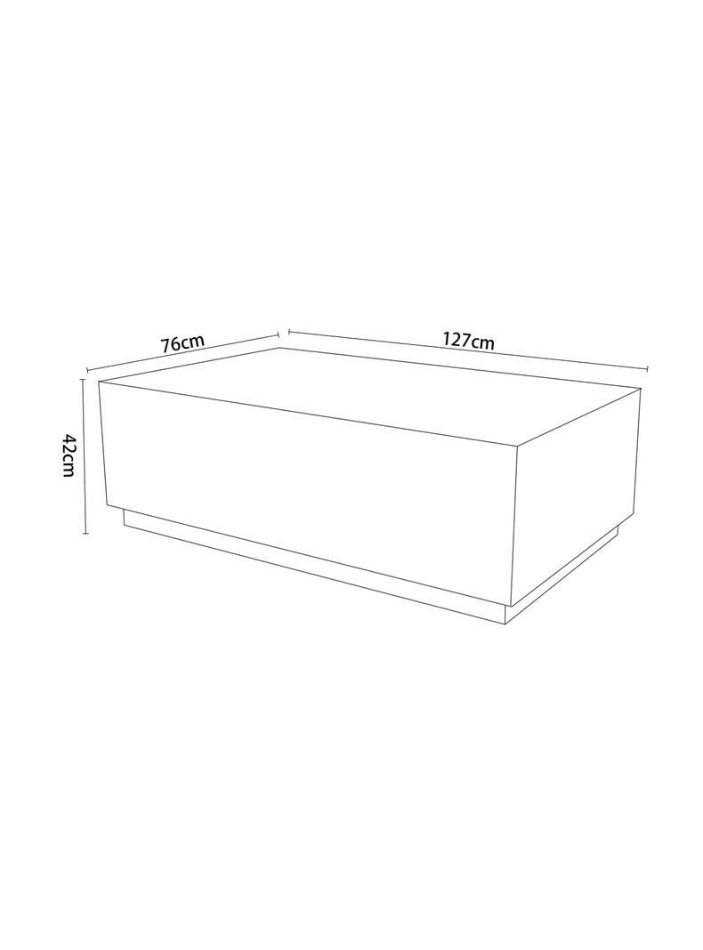Mesa Centro Bloque 127x76 cm-1
