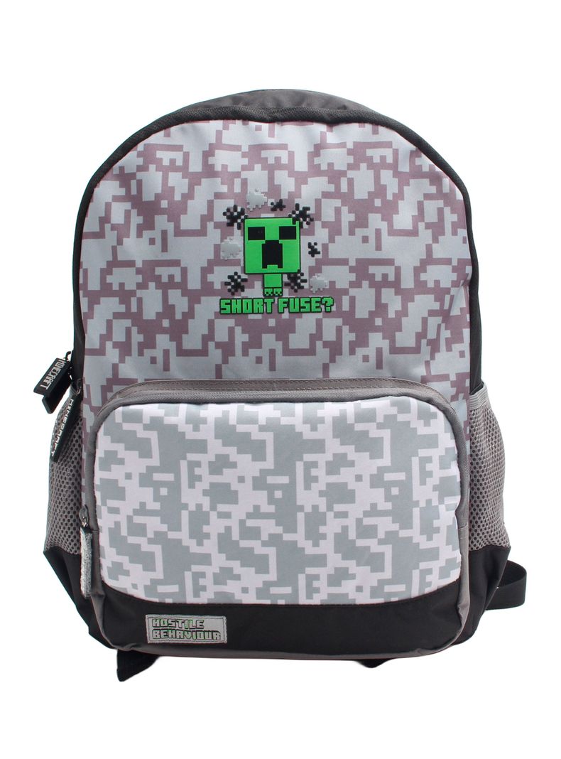 Mochila Juvenil Minecraft Gr-0