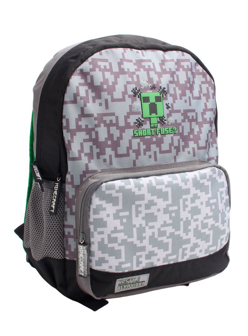 Mochila Juvenil Minecraft Gr-2