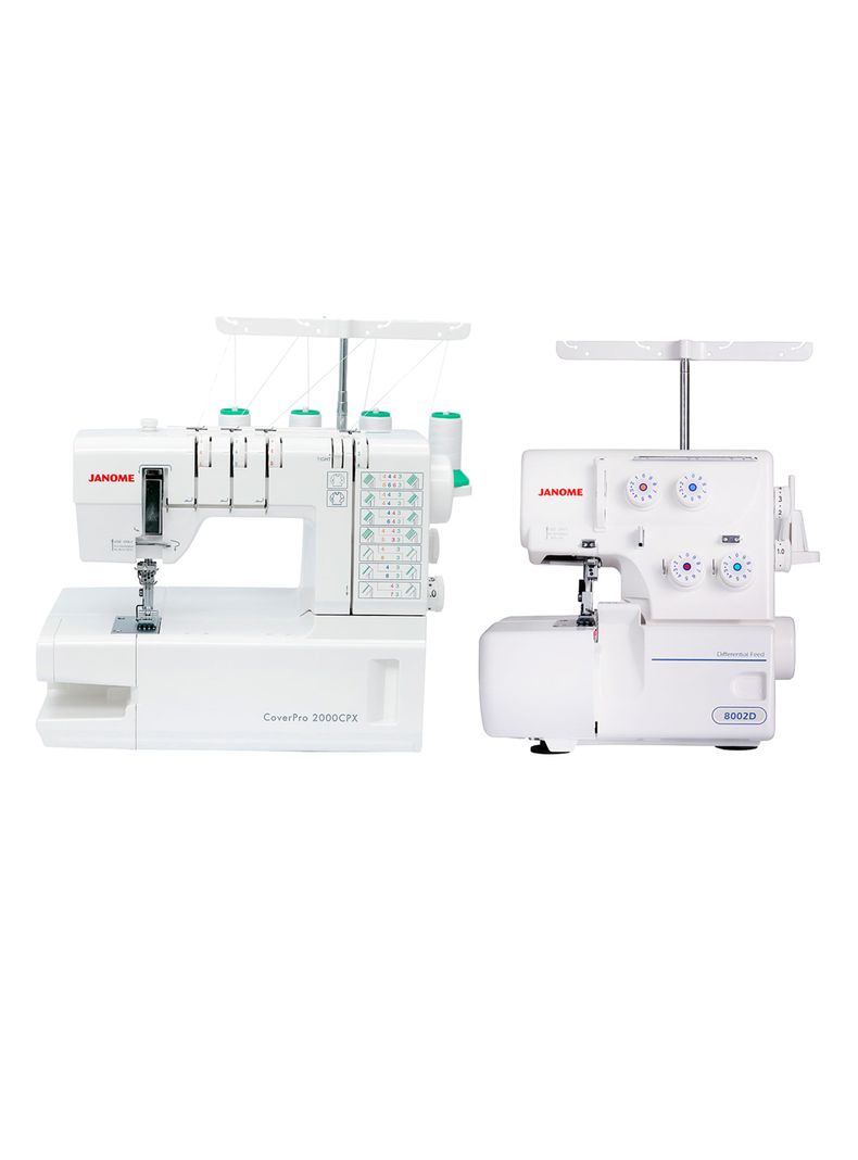 Set Máquinas de Coser 2000CPX + 8002D-0
