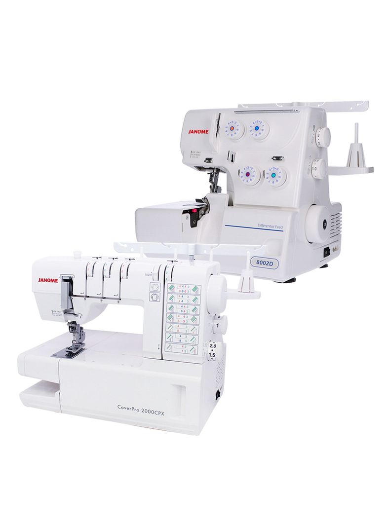 Set Máquinas de Coser 2000CPX + 8002D-2