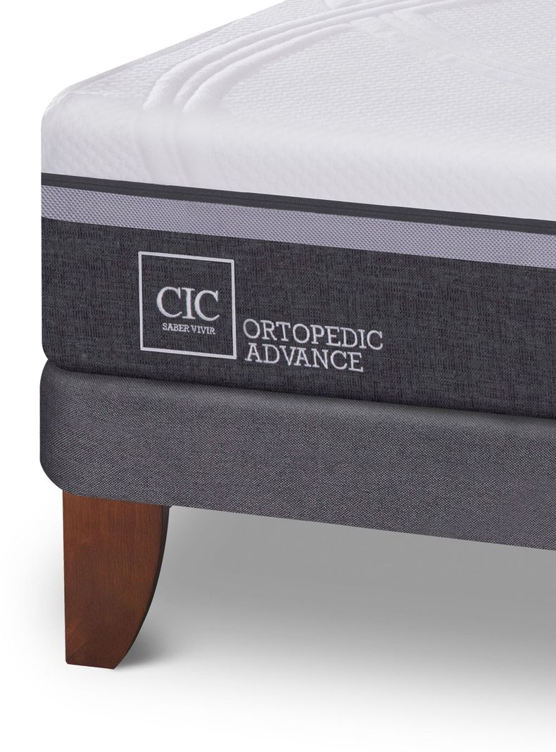 Cama Europea Ortopedic Advance King + 2 Almohadas Da Soft Sleep-3