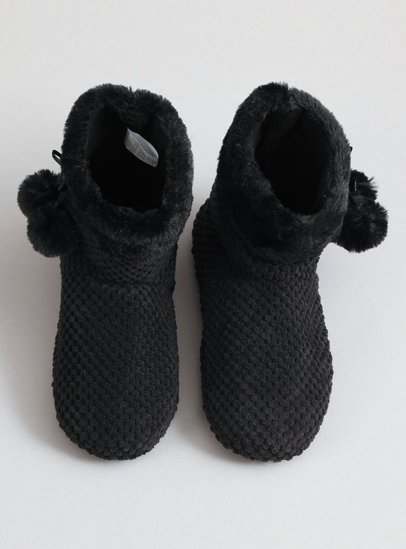 Bota Panal con Pom Pom