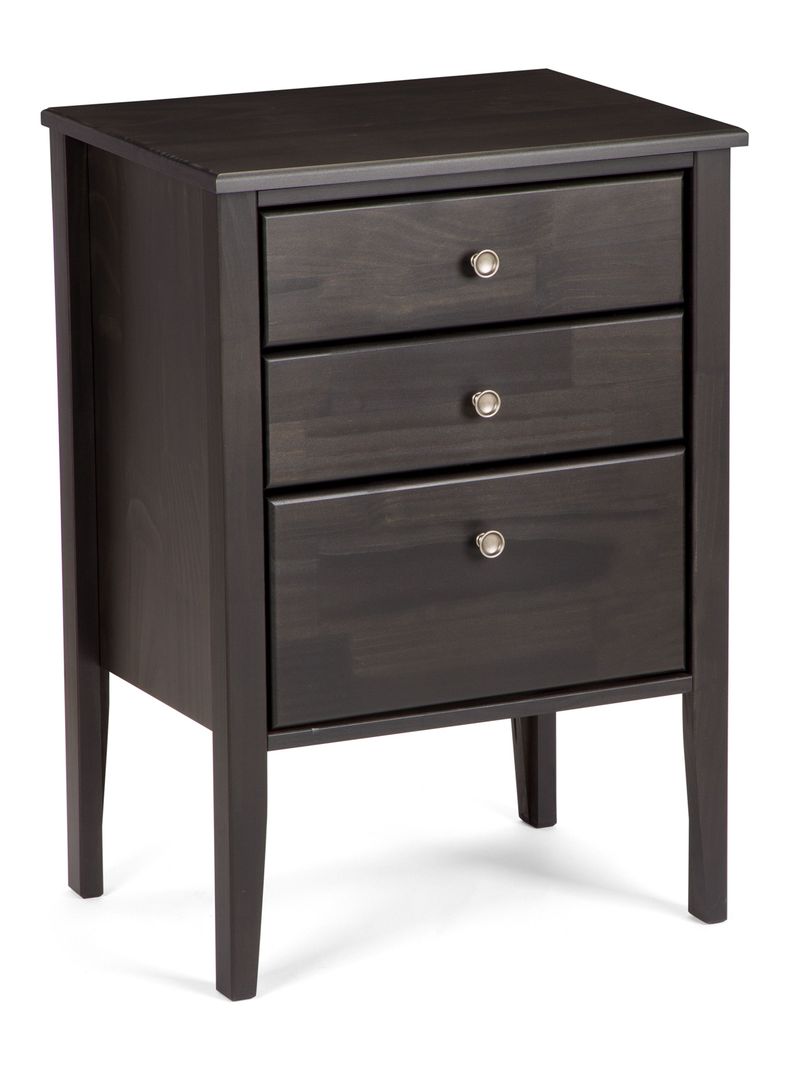 Set Muebles Dormitorio: Respaldo Nolita 2 Plazas + Veladores Issey Grafito-3
