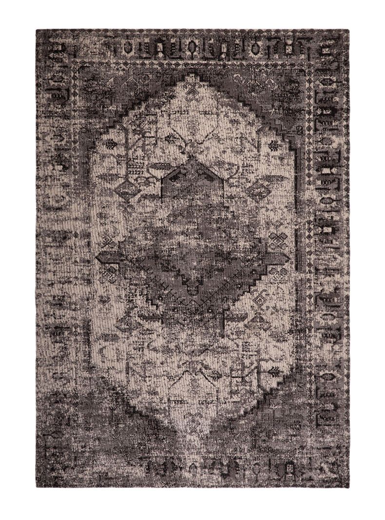 Alfombra Living Comedor Abstract Gris 140x200 cm-0
