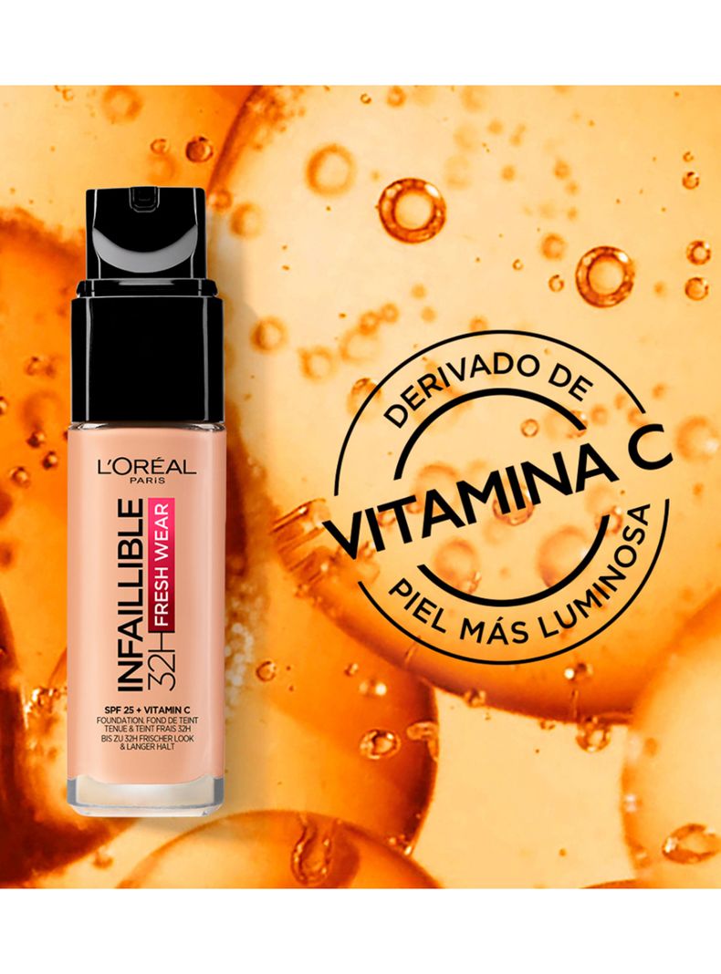 Base Infallible 32h Fresh Wear 125 Naturel Rose 30 g-5