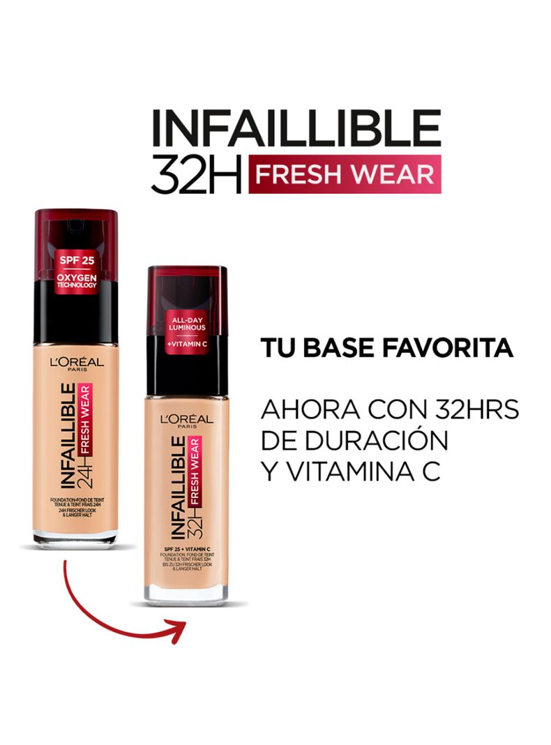 Base Infallible 32h Fresh Wear 235 Miel/Honey 30 g-4