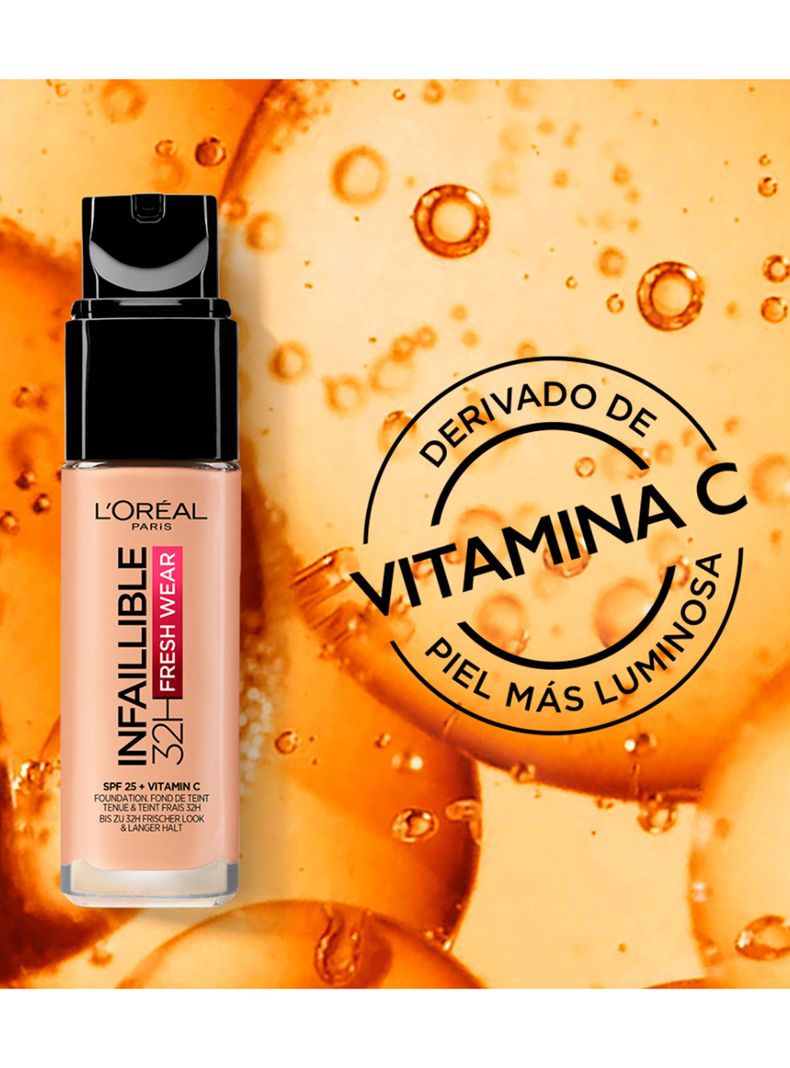 Base Infallible 32h Fresh Wear 260 Soleil Dore 30 g-5