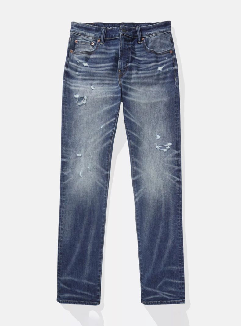 Jeans Parches Airflex+ Temp Tech Slim Straight-2