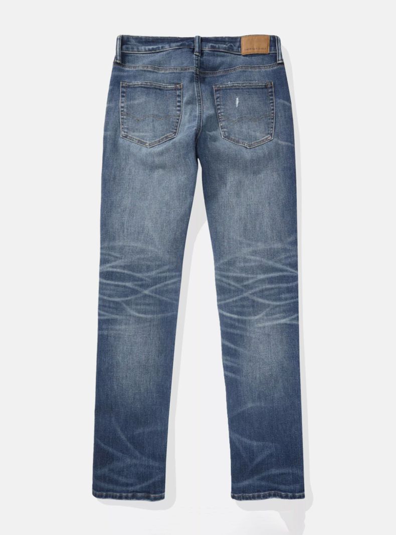 Jeans Parches Airflex+ Temp Tech Slim Straight-3