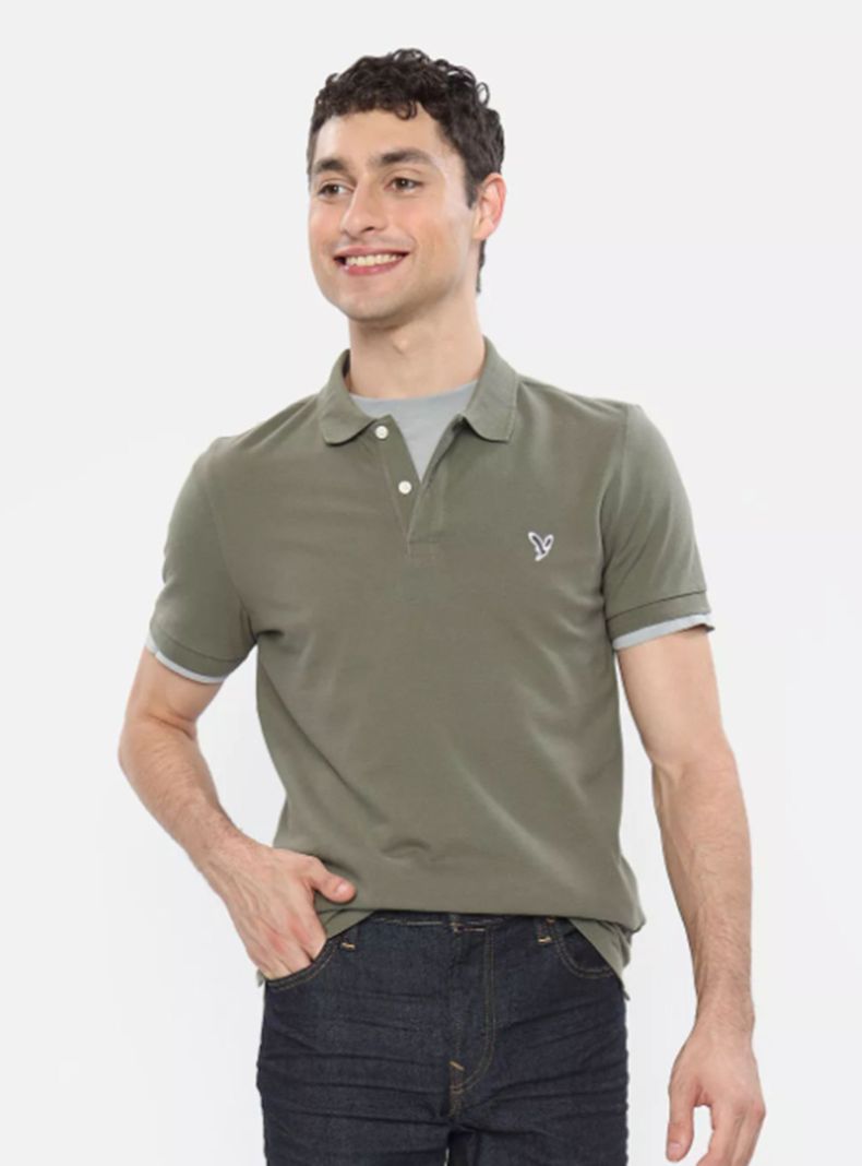 Camisa Polo Slim Flex-0