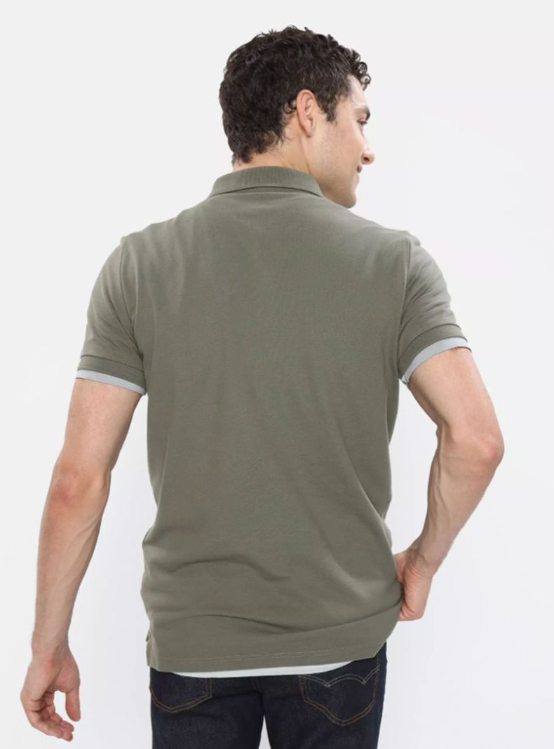 Camisa Polo Slim Flex-1