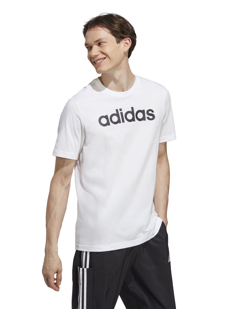 Polera Single Jersey Linear Embroidered Logo-0