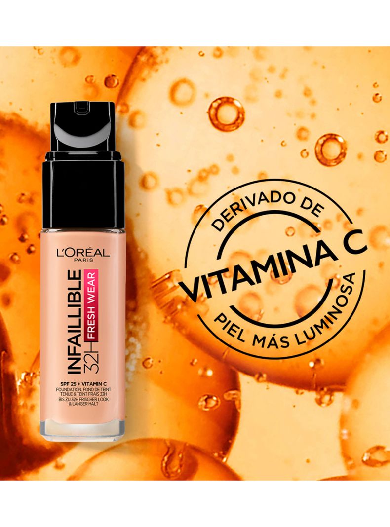 Base Maquillaje Infallible 24Hrs Fresh Wear L'Oréal-5