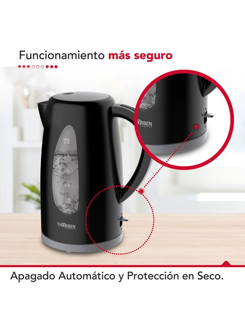 Hervidor 3 Litros Thor Magnum 3000-1