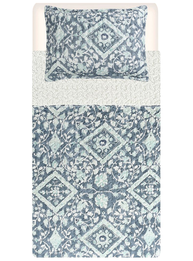 Quilt Boho Sherpa 1.5 Plazas-3