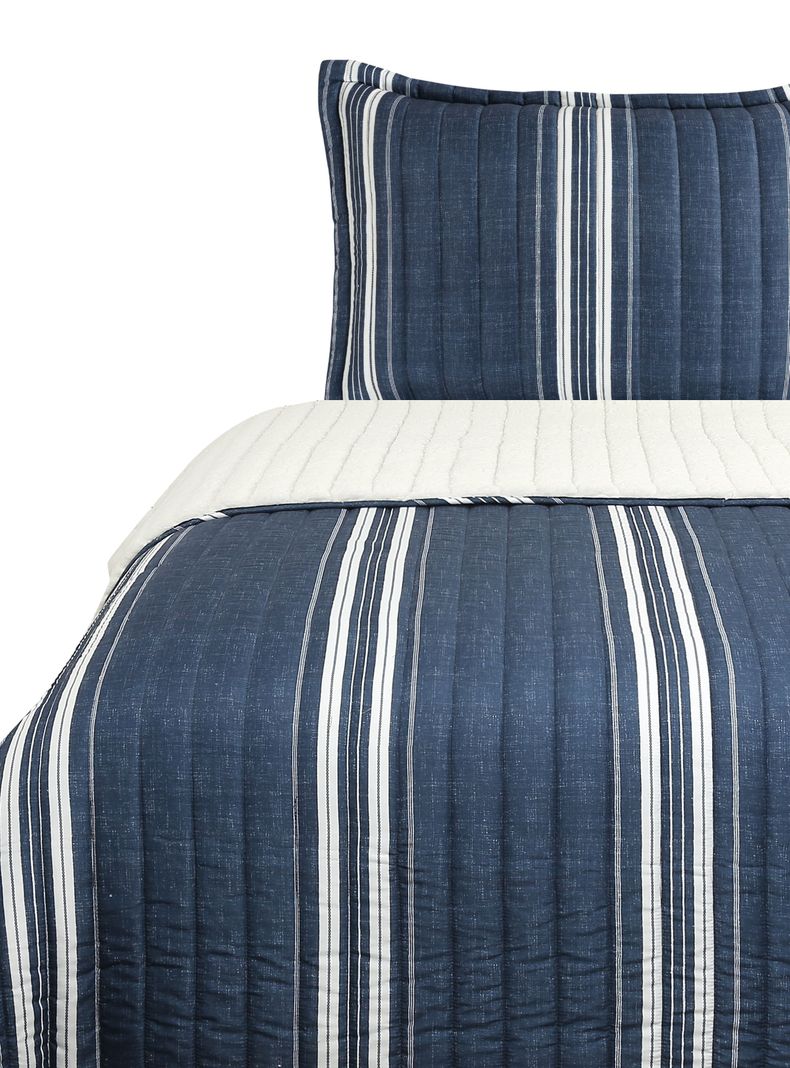 Quilt Líneas Sherpa 1.5 Plazas-0