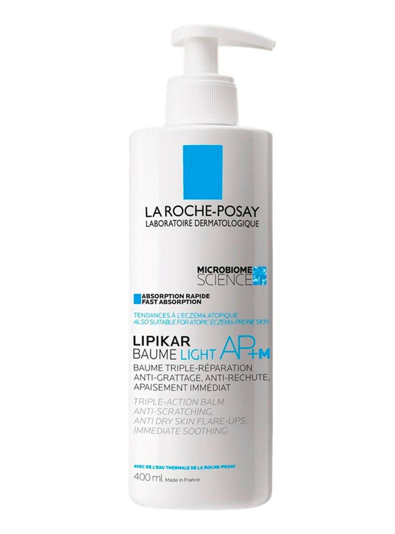 Bálsamo Hidratante Lipikar Baume Light AP+ M 400 ml-0