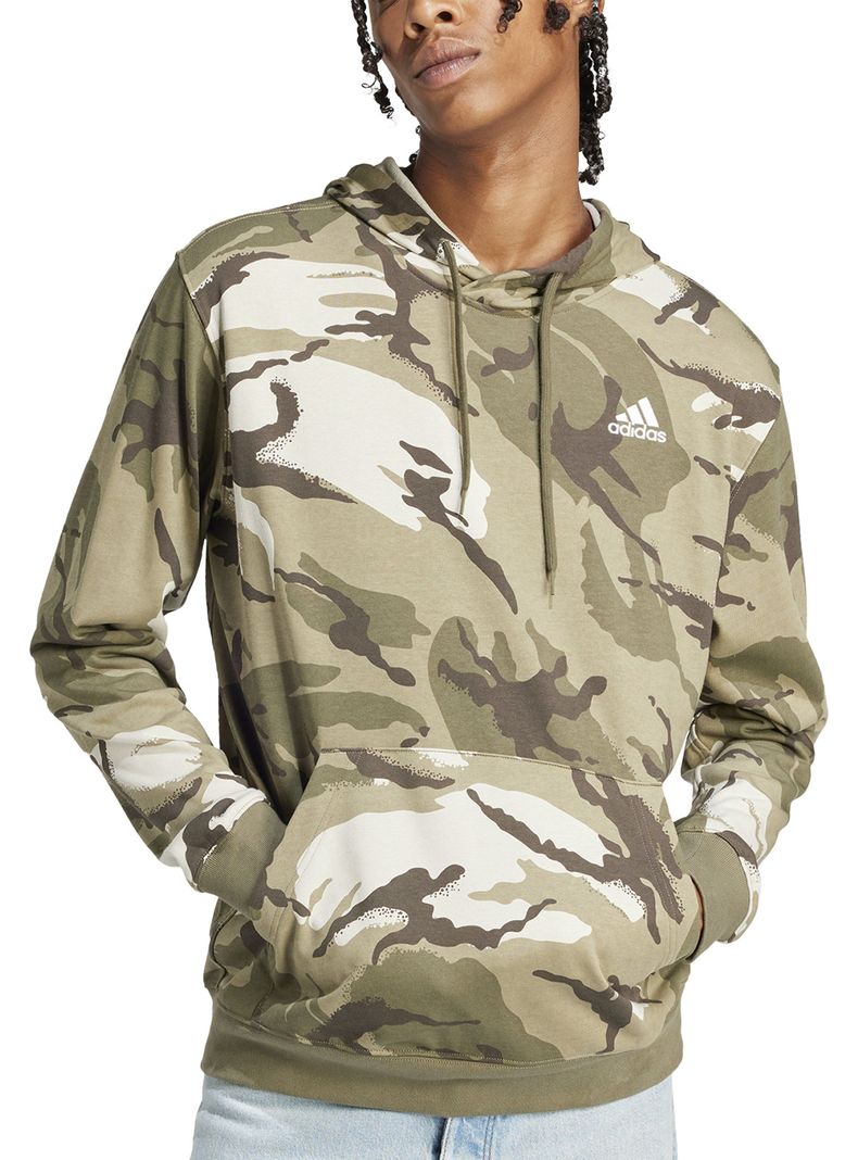 Polerón con Capucha Seasonal Essentials Camuflaje-0