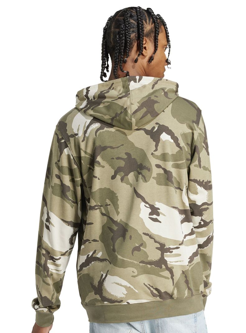 Polerón con Capucha Seasonal Essentials Camuflaje-1