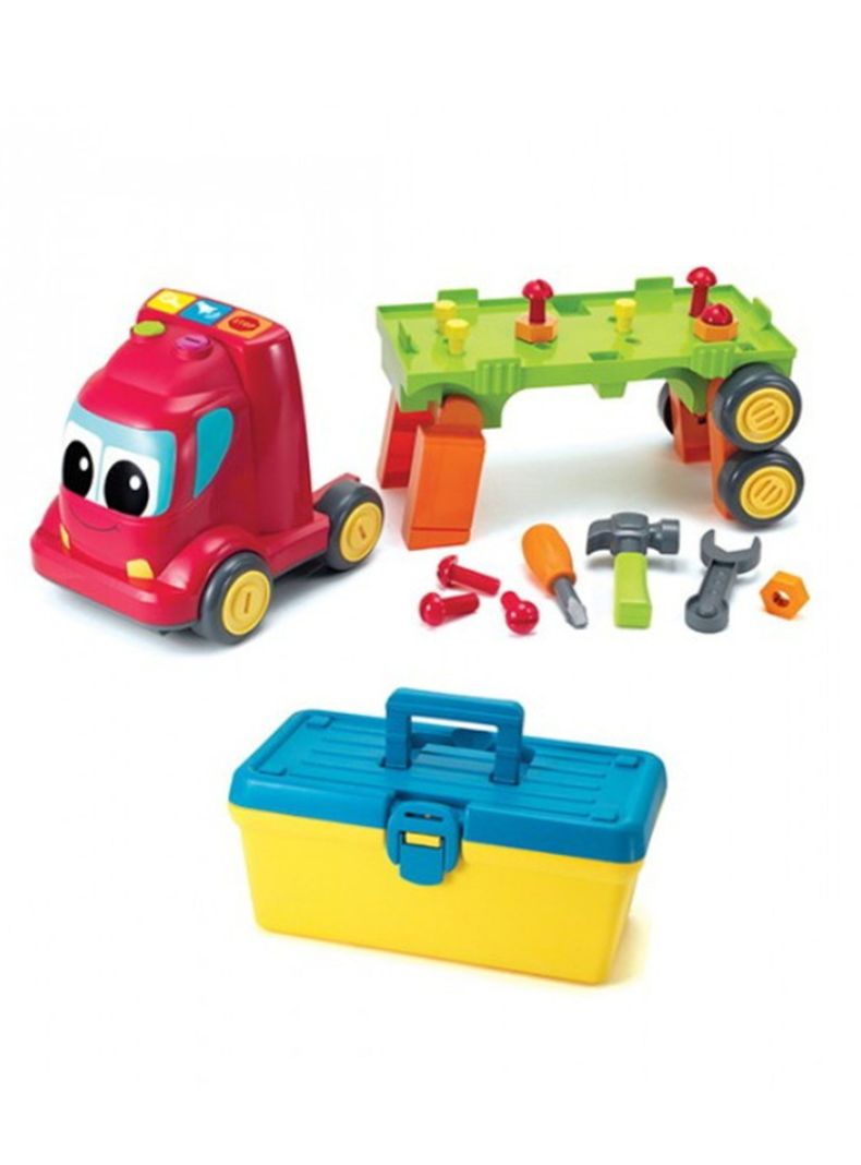 Juguete de Estimulación Bebé Camión de Construcción-0