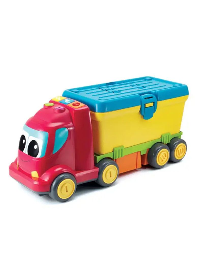 Juguete de Estimulación Bebé Camión de Construcción-1