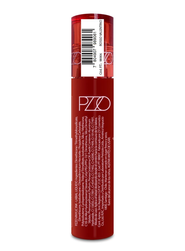 Labial Liquido  Vinylic Ink  Roso Valentino 3 g-1