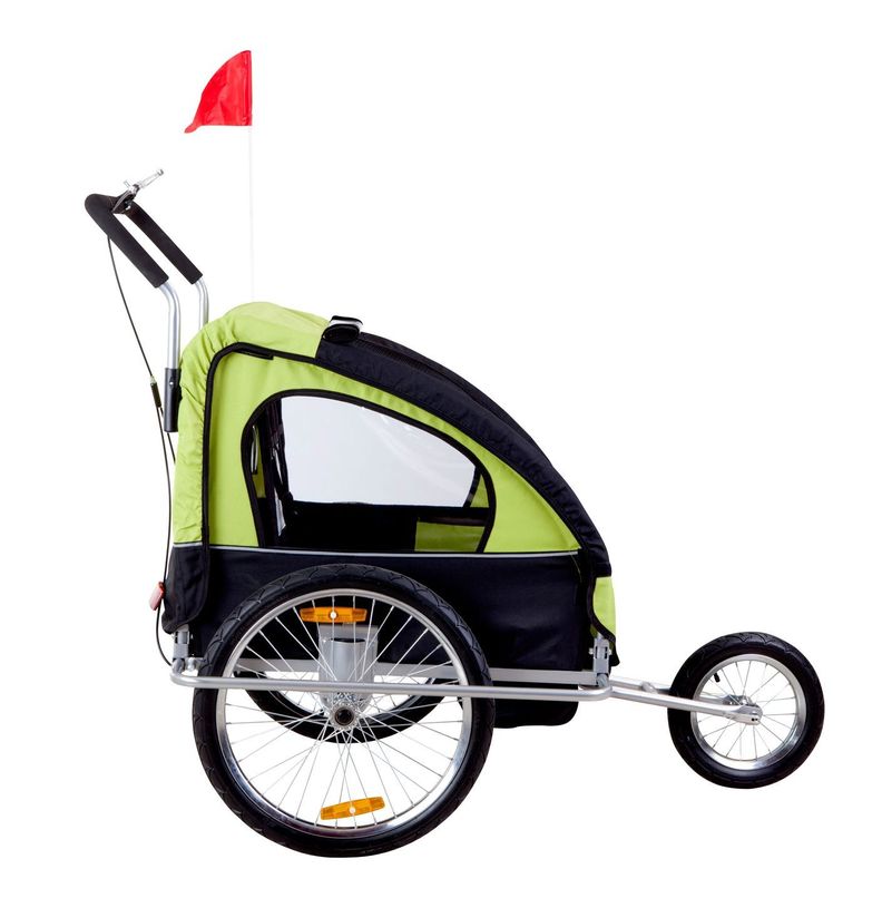 Baby Kidscool Trailer V1 Verde-3