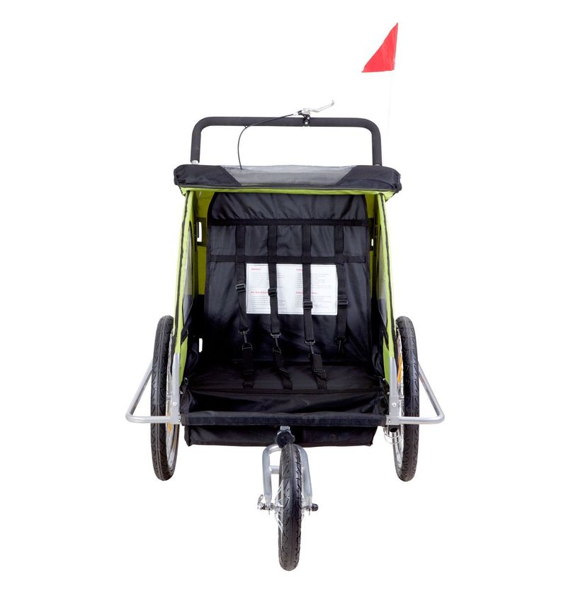 Baby Kidscool Trailer V1 Verde-5