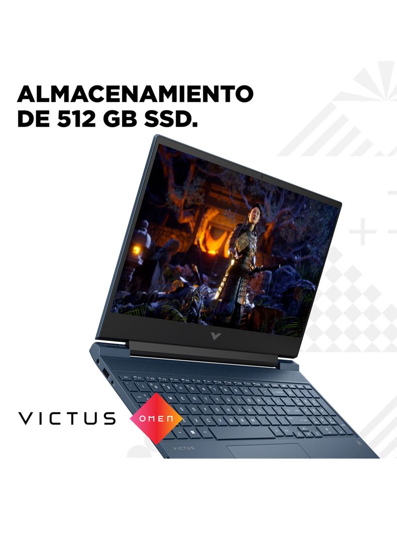 Notebook Gaming VICTUS 15-fa1002la Intel Core i7 NVIDIA GeForce RTX 4050 6GB GDDR6 16GB RAM 512GB SSD 15.6" FHD 144 Hz Windows 11 Home-4