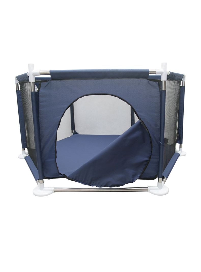 Corral Madera Forma Hexagonal Plegable-2