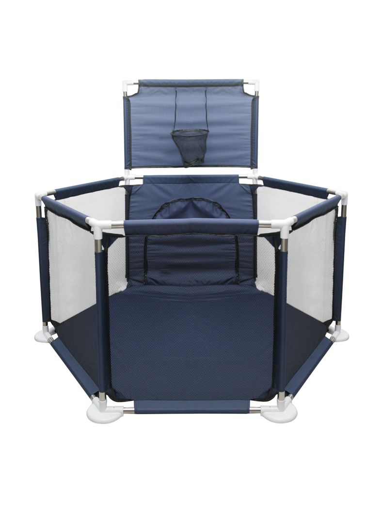 Corral Madera Forma Hexagonal Plegable-0
