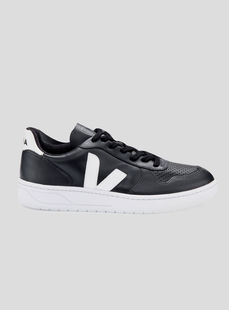 Zapatilla Veja Urbana Veja Mujer V10 Black White-0