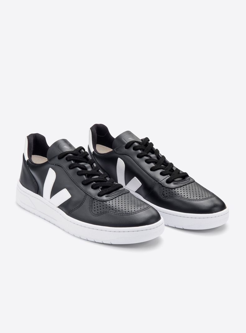 Zapatilla Veja Urbana Veja Mujer V10 Black White-1