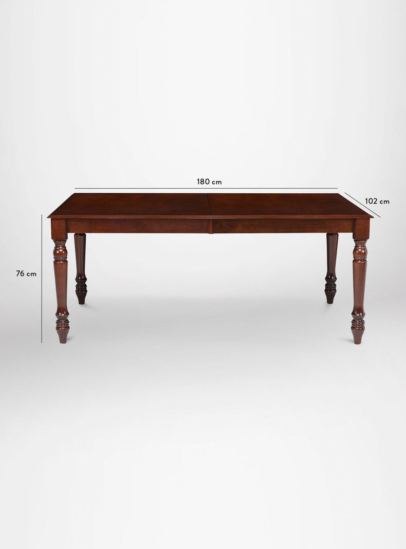 Juego de Comedor Extensible Cordobés Plus + 6 Sillas + 2 Sitiales Cic-4