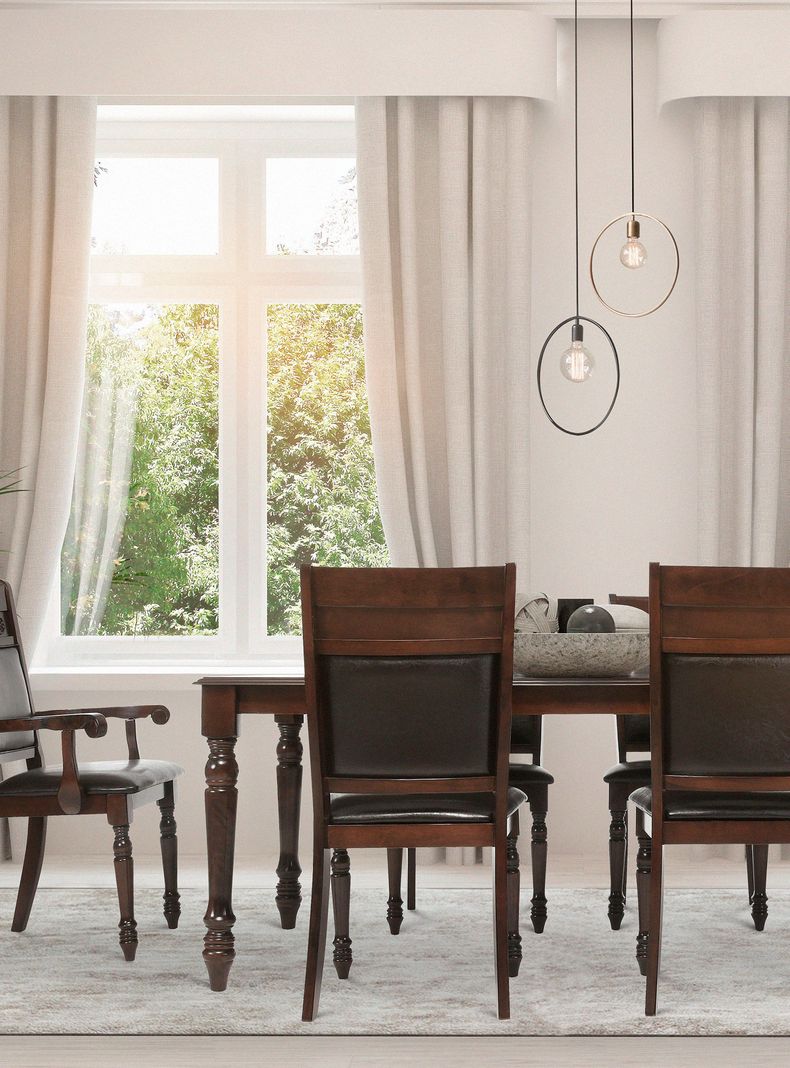 Juego de Comedor Extensible Cordobés Plus + 6 Sillas + 2 Sitiales Cic-5